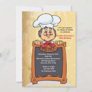 Sur le menu Invitation