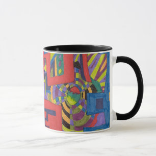Sur le Net, l'art Abstrait Mug