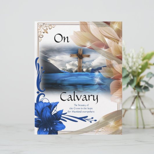 Sur le papier personnalisé Calvaire (Debout devant)