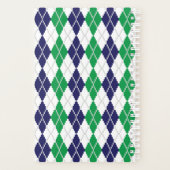 Sur le planificateur de Jacquard vert (Dos)