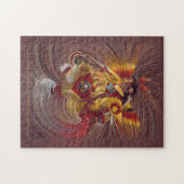 Sur le puzzle au sol sacré de la série IV (Horizontal)