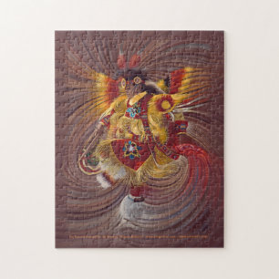 Sur le puzzle au sol sacré de la série IV