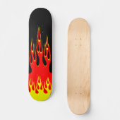 Sur le skateboard de feu (Recto)