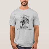 Sur le t-shirt Carré Comics (Devant)