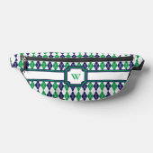 Sur le vert Argyle (Poser)
