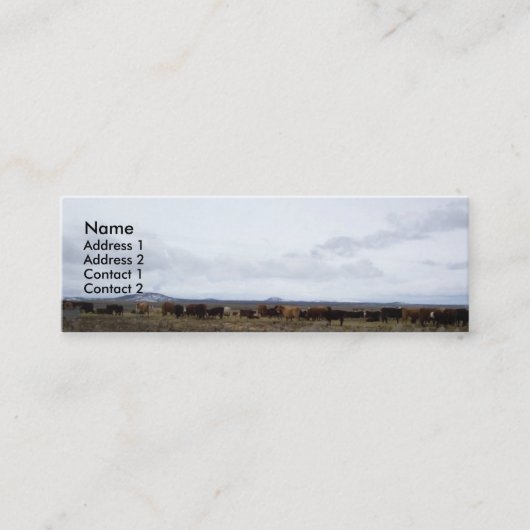 Sur les cartes de profil de gamme (Devant)