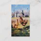 Sur les cartes de visite de ferme (Dos)