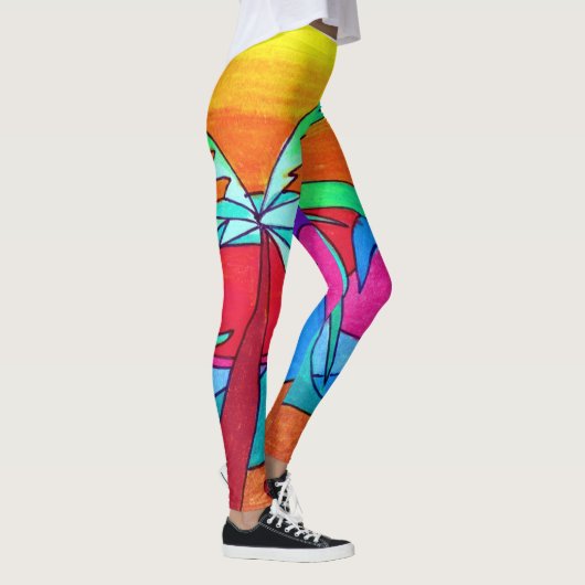 Sur les Leggings de plage (Droite)