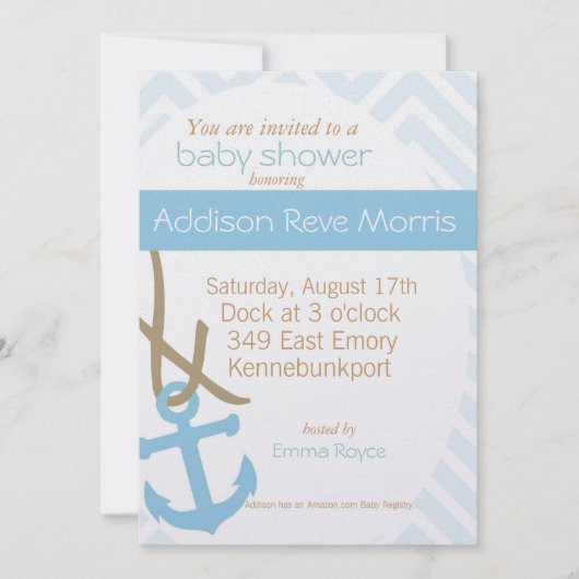 Sur les quais Invitation nautique (Devant)