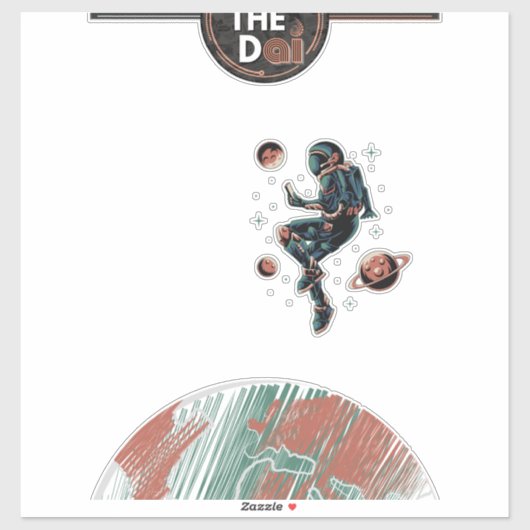 SUR LES Stickers Dai News (Feuille)