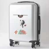 SUR LES Stickers Dai News (Sur valise)