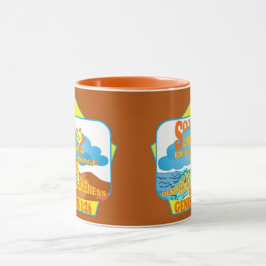 Sur leur image (en anglais) Café Mug (Centre)