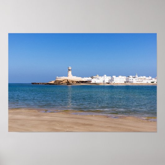 Sur Lighthouse - Sur, Oman Poster (Voorkant)
