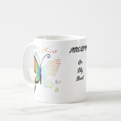 Sur ma coeur Mug (Devant gauche)