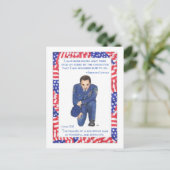 Sur mes genoux Carte postale Inspirative (Debout devant)