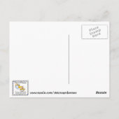 Sur mes genoux Carte postale Inspirative (Dos)