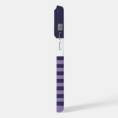 Sur mesure Navy Bleu foncé Blanc Violet Violet Ray (Côté gauche)