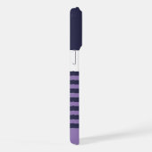 Sur mesure Navy Bleu foncé Blanc Violet Violet Ray (Côté droit)