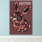 Sur mon chemin impression de toile (Insitu (Plancher de Bois))