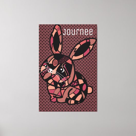 Sur mon chemin impression de toile (Recto)