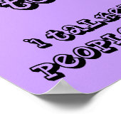 Sur Mon Introvert Limite Funny Poster Signe (Coin)