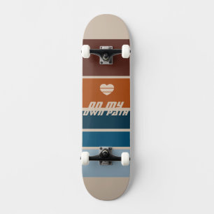 Sur mon propre skateboard