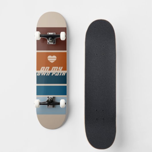 Sur mon propre skateboard (Recto)