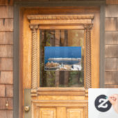 Sur-stad bij Muscat - Oman Raamsticker (Huis Deur)