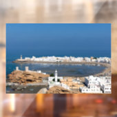 Sur-stad bij Muscat - Oman Raamsticker (Vel 2)