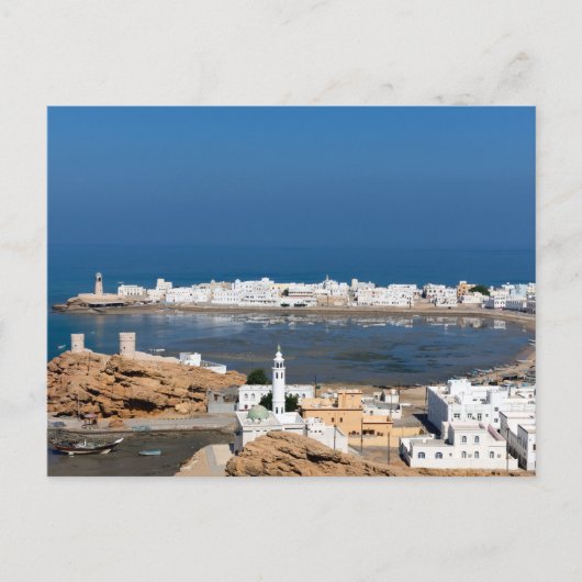 Sur stad nabij Muscat - Oman Briefkaart (Voorkant)