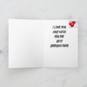 SUR **VOTRE ANNIVERSAIRE** AVEC TANT DE CARTE "AMO (Intérieur)