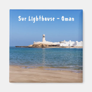 Sur-vuurtoren - Sur, Oman Magneet