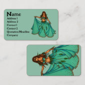 Sura Belly Dancer Cartes de visite (Devant / Derrière)