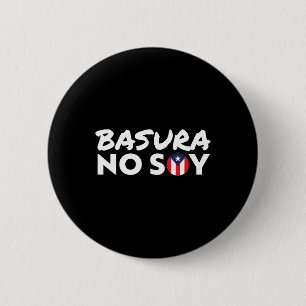 Sura No Soy Puerto Rico Vlag Ik ben niet Garge Spa Ronde Button 5,7 Cm