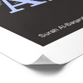 Surah Al-Baqarah Wordle Print (Hoek)