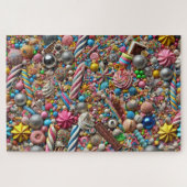 "Surcharge d'arrosage" - Jigsaw Puzzle (Horizontal)