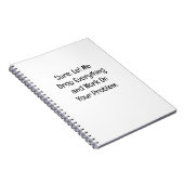 Sure, Let Me Drop Everything Notitieboek (Rechterzijde)