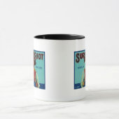 Sure Shot Pear Crate LabelPotter Valley, CA Mok (Midden)