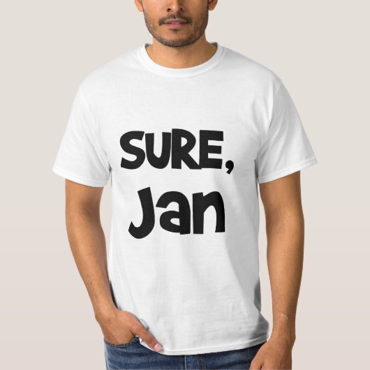 Sure, T-shirt de janv. (Devant)