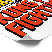 Surely Not Everybody Was Kung Fu Fighting Karate M Poster (Hoek)