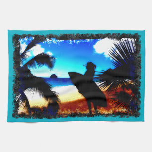 Surf 10 serviettes de cuisine