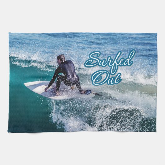Surf 12 serviettes de cuisine (Horizontal)