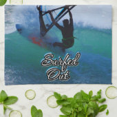 Surf 15 options Serviettes de cuisine (Plié)