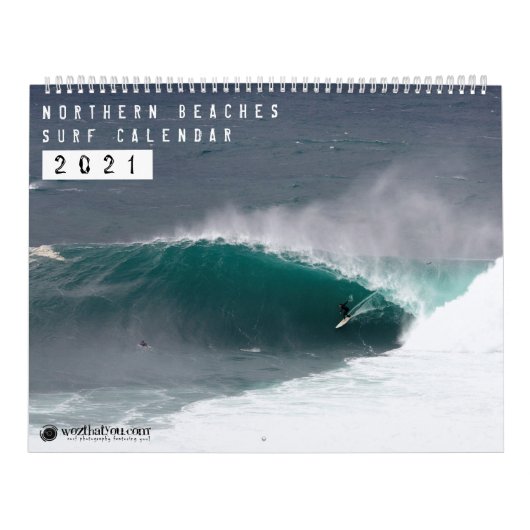 surf 2021 Noordelijke stranden Kalender (Hoes)