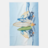 Surf 2 serviettes de cuisine (Vertical)