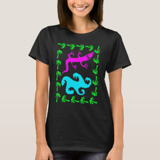 Surf Abstract  Surf Draag 80s Retro Grafisch T-shirt