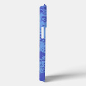 Surf abstrait bleu vert coque iphone (Verso / Droite)