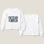 Surf Aesthetic Ocean Child Wave Graphic (Motif Recto et Verso)