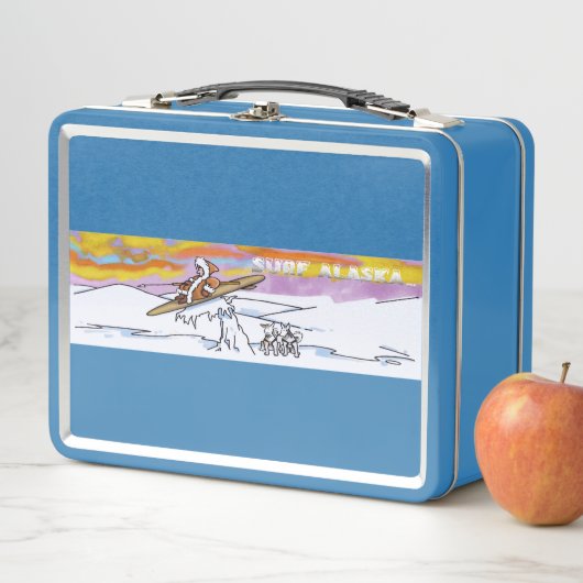 Surf Alaska blue lunchbox (In situ)