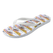 Surf Alaska brede teenslippers (Schuin)